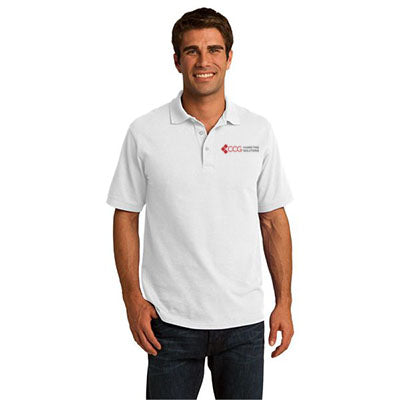 CCG Men's Golf Shirt - White